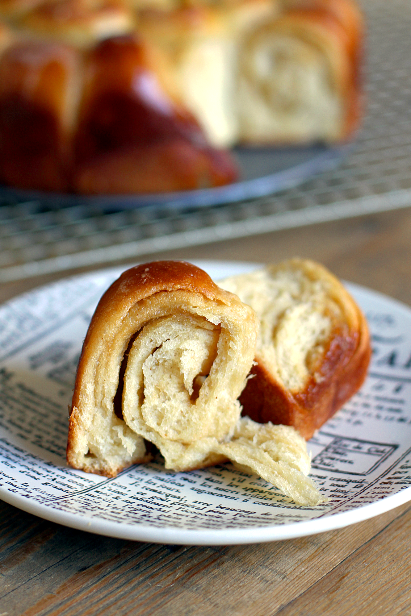 Honey Peanut Butter Rolls - Two of a Kind