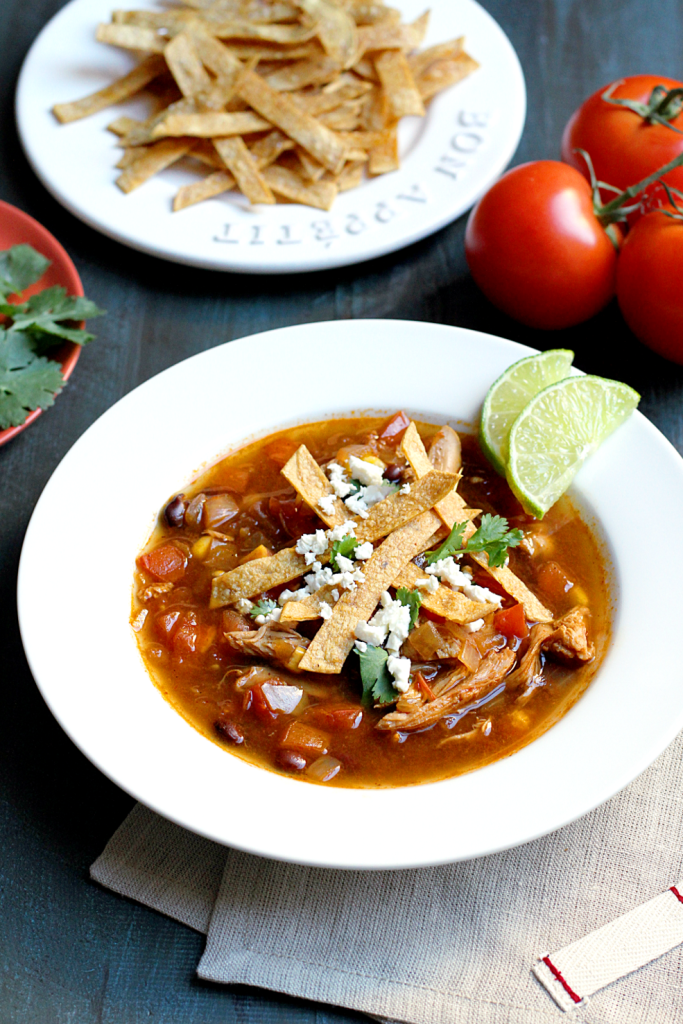 Easy Turkey Tortilla Soup (30 Minutes!) - Chef Savvy