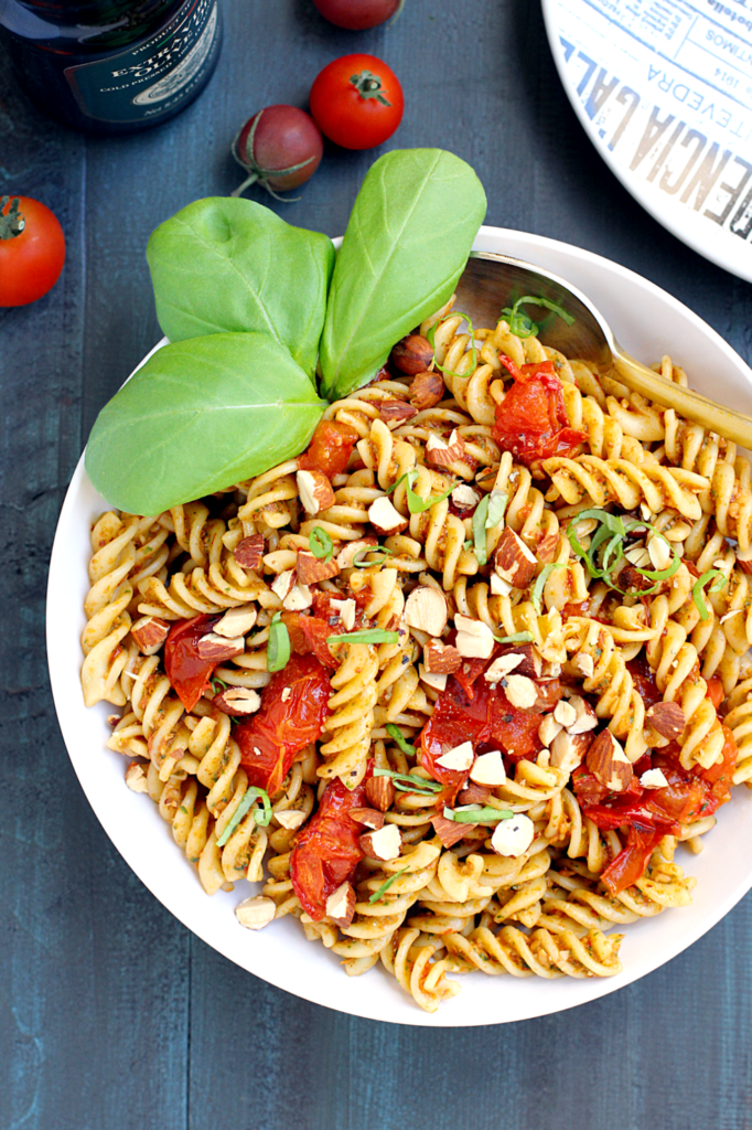 pasta-with-roasted-tomato-pesto-two-of-a-kind