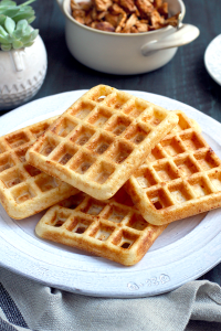 Pao de Queijo Waffles - Two of a Kind