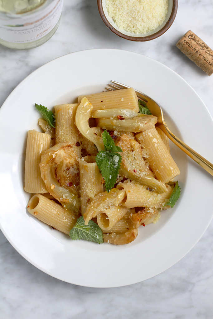 Rigatoni with Fennel and Anchovies - Two of a Kind